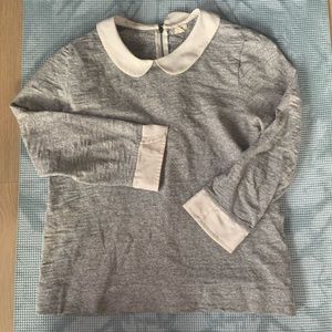 LAST CHANCE! J Crew Peter Pan 3/4 Sleeve Blouse